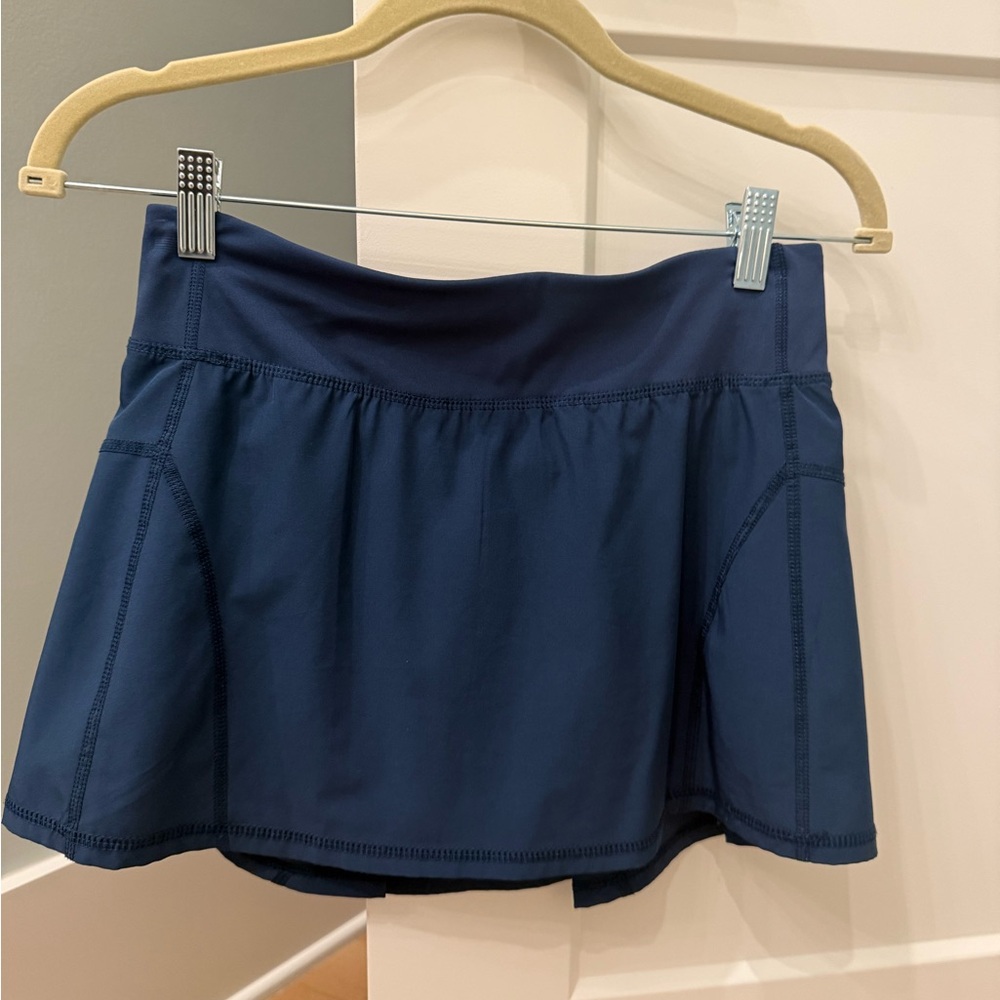 Navy Blue athletic match skirt